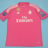 2014-2015 RM Away Pink Retro Soccer Jersey