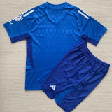 2023/24 Austin FC Goalkeeper Blue Kids Soccer Jersey