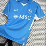 2024/25 Napoli Home Blue Fans Soccer Jersey