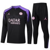 2024/25 PSG Black Sweater Tracksuit