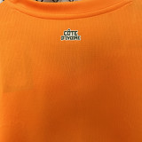 2024/25 Ivory Coast Home Orange Fans Soccer Jersey