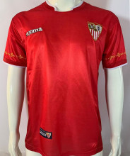 2003/04 Sevilla FC Away Red Retro Soccer Jersey