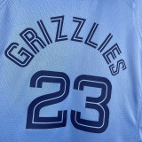 Grizzlies ROSE #23 Blue NBA Jerseys