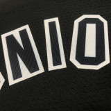 Spurs PARKER #9 Black Retro NBA Jerseys