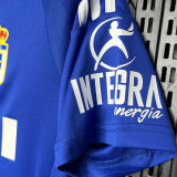 2024/25 Real Oviedo Home Blue Fans Soccer Jersey