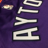 Suns AYTON #22 Purple Retro NBA Jerseys