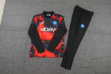 2024/25 Napoli Red Black Sweater Tracksuit