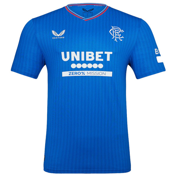 2023/24 Glasgow Rangers Home Blue Fans Jersey