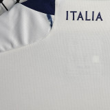2023/24 Italy 1:1 Quality Away White Fans Soccer Jersey