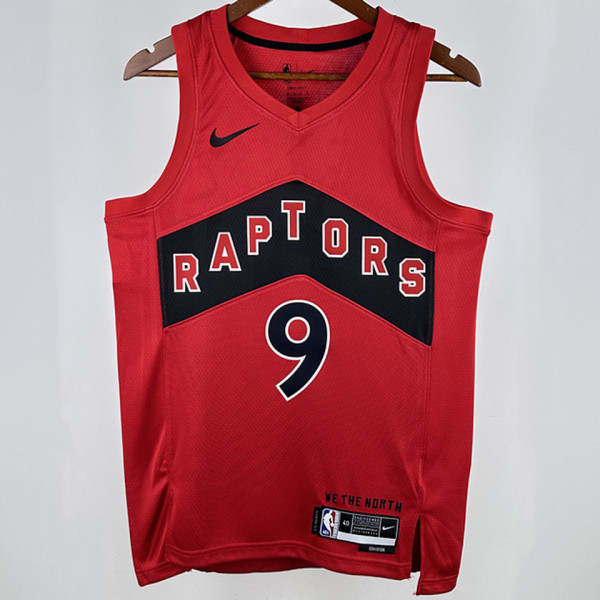2023 Toronto Raptors BARRETT #9 Red NBA Jerseys