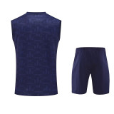 2025 BA Sapphire Blue Vest Training Jersey(A Set)