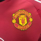 2024/25 M Utd Home Red Long Sleeve Player Version Jersey