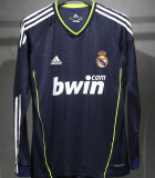 2010/11 RM Away Black Retro Long Sleeve Player Version Jersey 球员版