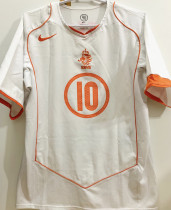 2004 NL Away White Retro Soccer Jersey