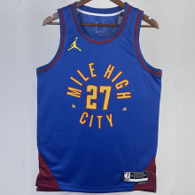 2023/24 Nuggets MURRAY #27 Blue NBA Jerseys