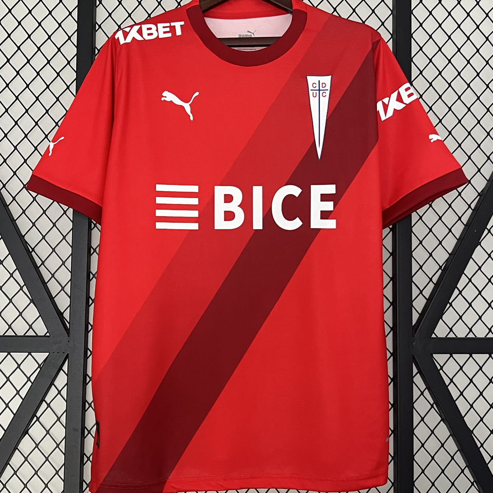 2024/25 CDUC Away Red Fans Soccer Jersey
