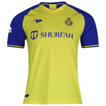 2022/23 Al Nassr Home Yellow Fans Soccer Jersey