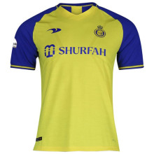 2022/23 Al Nassr Home Yellow Fans Soccer Jersey