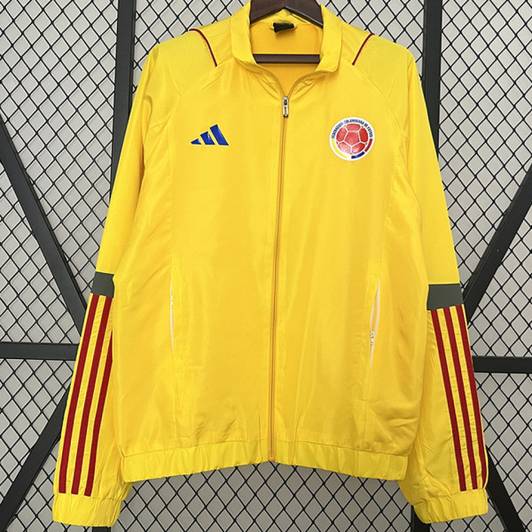 2024/25 Colombia Yellow Windbreaker