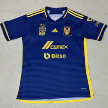 2023/24 U.A.N.L Tiger Away Blue Fans Soccer Jersey