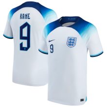 KANE #9 England Home 1:1 White Fans Jersey 2022/23