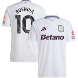 BUENDIA #10 Aston Villa Away Fans Soccer Jersey 2024/25 (League Font ) 联赛字体