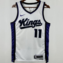 2024/25 Kings SABONIS #11 White NBA Jerseys 热压
