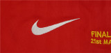 2007-08 M Utd Home Red Long Sleeve Retro Soccer Jersey UCL Version（胸前有绣欧冠决赛小字）