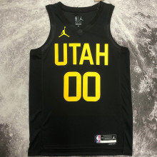 2023 Jazz CLARKSON #00 Black NBA Jerseys