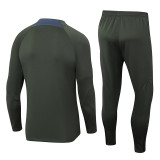 2024/25 PSG Blackish Green Kids Sweater Tracksuit