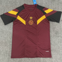 2024/25 Roma Red Training Soccer Jersey