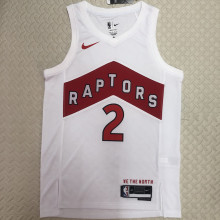 Toronto Raptors LEONARO #2 White Home NBA Jerseys