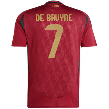 DE BRUYNE #7 Belgium 1:1 Quality Home Fans Jersey 2024/25