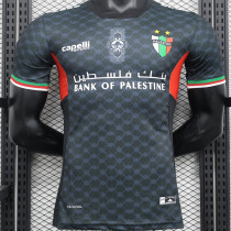 2024/25 Palestino Away Black Player Version Soccer Jersey
