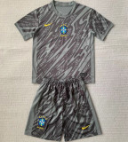 2024/25 Brazil GK Kids Soccer Jersey