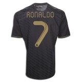 2011/12 RM Away Black Retro Kids Soccer Jersey