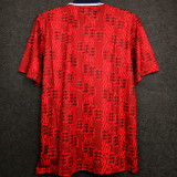 1994 England Away Red Retro Soccer Jersey