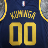 Warriors KUMINGA #00 Royal Blue NBA Jerseys