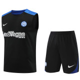 2024/25 In Milan Black Vest Training Jersey(A Set)