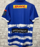 2022/23 Stormers Home Blue Rugby Jersey 风暴者
