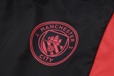 2024 Man City Black Hoody Zipper Jacket Windbreaker