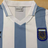 1991/93 Argentina Home Retro Soccer Jersey