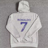2023 Al Nassr Ronaldo #7 Grey Hoody