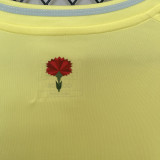 2024/25 Spain 1:1 Quality Away Yellow Fans Soccer Jersey