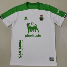 2024/25 Racing Santander Home White Fans Soccer Jersey 桑坦德竞技