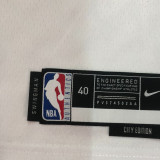 Lakers WETBROOK #0 White City Edition NBA Jerseys
