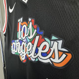 2023/24 Clippers HARDEN #1 Black NBA Jerseys