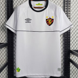2023/24 Sport Recife Away White Fans Soccer Jersey