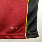 2024/25 Miami Heat JAQUEZ JR. #11 Red NBA Jerseys
