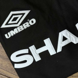 1998/99 M Utd Away Black UCL Version Retro Jersey